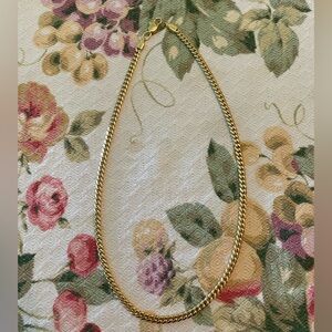 Gold plated necklace